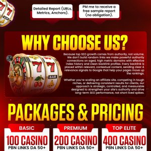 ⚡CASINO DA 50+ PBN BACKLINKS⭐️ PREMIUM DR 50+ LINKS ◀️❤️ BOOST CASINO SEO RANKINGS ✅ INCREASE TRAFFIC FAST ⚡