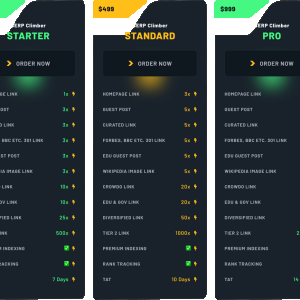 SERP Climber Pricing