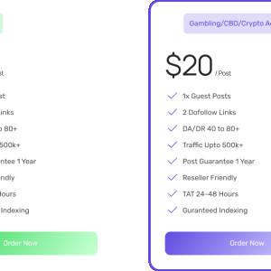 $10 Guest Posting Pricing