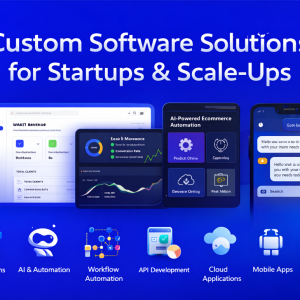 We build custom software - from small fixes to full-scale systems.