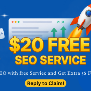 Get $20 SEO Services FREE + $5 Bonus Credit (BHW Only) + 10% Extra on Top-Ups