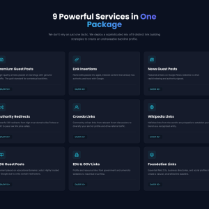 Authority Link Building Features