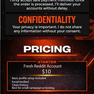 Buy Reddit accounts