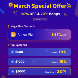 MoreLogin March Special Offer -- Get 50% OFF & 20% Bonus