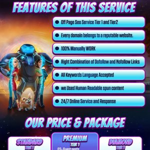Powerful Off Page SEO Service Backlinks