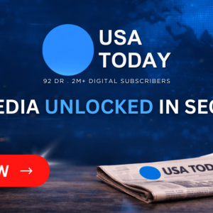 New Media Placement Available — USA Today Distribution Now Supported