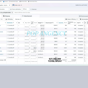 POP Agency's strong account