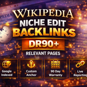 Wikipedia niche edit Backlinks