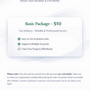 TrustPilot invitation service promotion