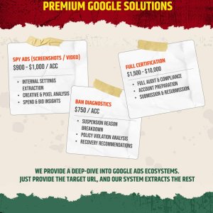✅ Google SPY Service ⚡️ Internal Data of Your Competitors Ads ✅