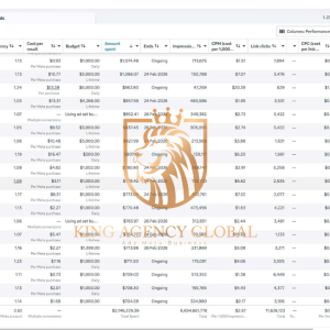 Nutra - a risky field on Facebook but KING AGENCY GLOBAL still has a stable operating solution