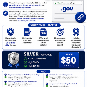 .GOV  Guest Post Backlinks