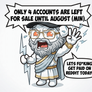 Four Reddit Accounts with Karma Left for Sale