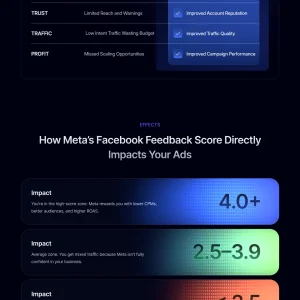 Facebook Page Feedback Score Improvement Service - Lower CPMs & Better Ad Delivery