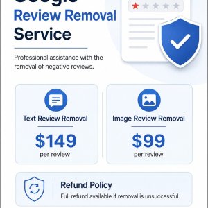 Google review removal service | text & image reviews