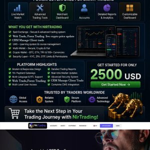 Professional Forex Broker CRM & Crypto Exchange Solution for Modern Trading Businesses White Label Forex CRM, Crypto Exchange, CFD, Spot, Futures,
