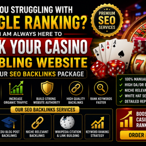 ⭐Rank Your Casino Brand With Our Latest Strategy SEO Services✴️EDU Blog Post Guest Post Backlinks Wikipedia Links⭐ Rank Keyword With Our SEO Backlinks