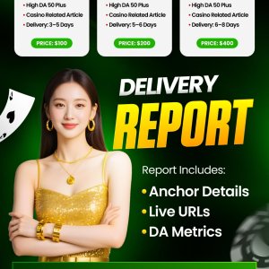 Premium Casino PBN Backlinks | High DA/DR | Niche Relevant | Manual Placements