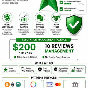 Trustpilot Review & Reputation Management Service | Trustpilot ORM Service