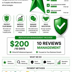 Trustpilot Review & Reputation Management Service | Trustpilot Review ORM Service
