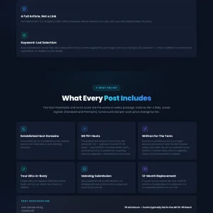 Parasite SEO Pricing