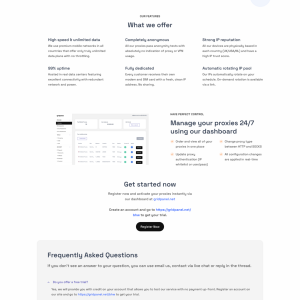 GridPanel mobile proxies