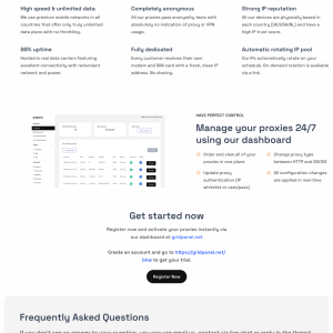 GridPanel mobile proxies