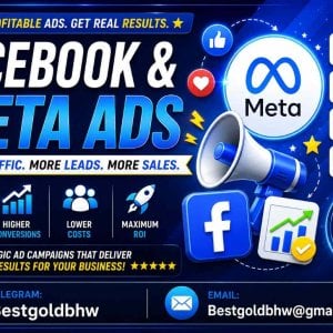 ⭐ Facebook & Meta Ads Management ✔️ Facebook Advertising | Meta Ads Campaign | Lead Generation | Sales & Conversions |  Targeted Advertising |