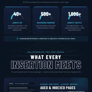 Niche Edits Service