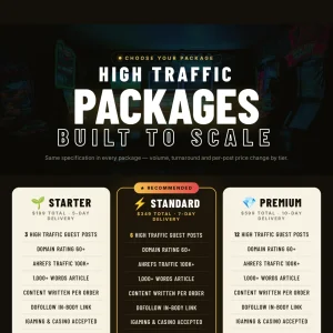 High Traffic Guest Posting