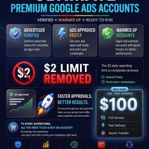 Google ADS Agency Accounts Advertiser Verified And Warmed.jpg