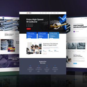 Free Hosting - $69 Full Functional WordPress Website Development  Protfolios