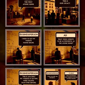 Oppenheimer Atomic Link Blast Plan Discussion 03.jpg