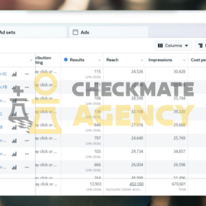 High quality Facebook account for rent provided by Checkmate Ad Agency