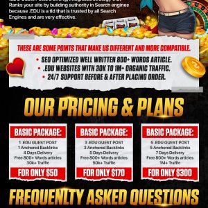 【 .EDU CASINO GUEST POSTS】⭐ HIGH DA/TRAFFIC .EDU GUEST POSTS✅  .EDU CASINO BACKLINKS❤️ ⏩ BACKLINKS STARTING ONLY 50$ EACH