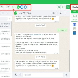 SocialEpoch WhatsApp SCRM