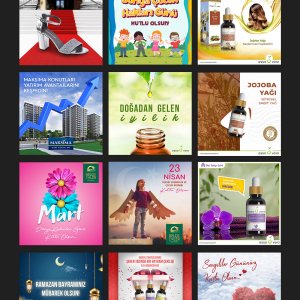 Social media designs