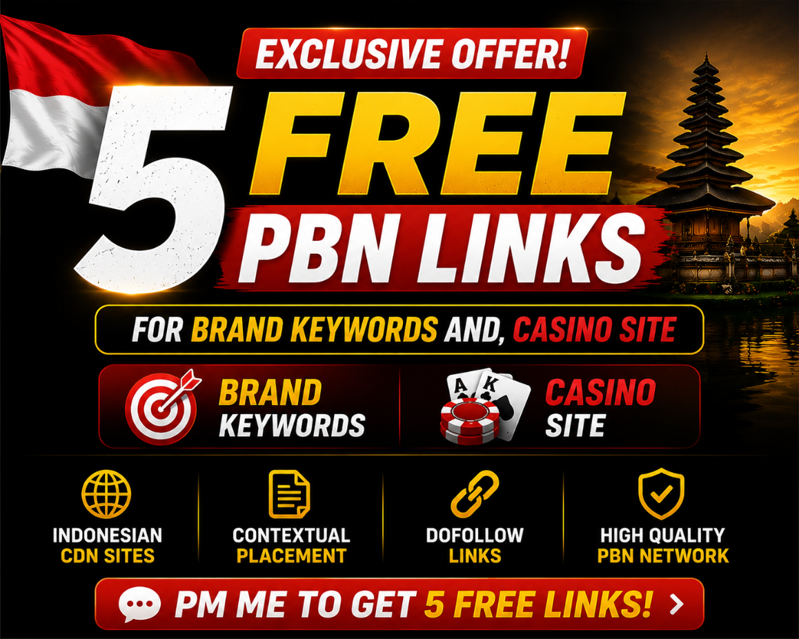 5 FREE BACKLINKS OFFER