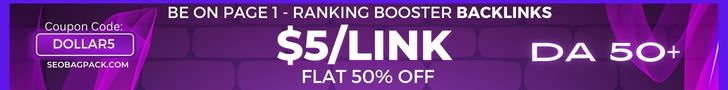$5 Per Do-follow Backlinks  Premium Domains Seobagpack.com