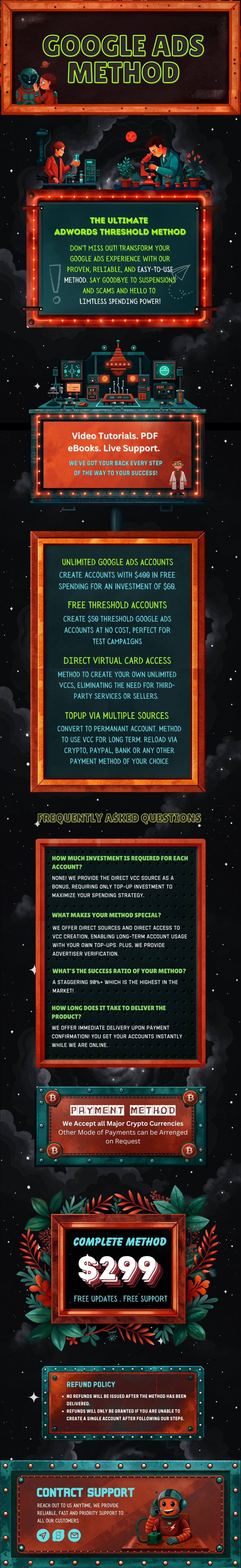 Adwords method