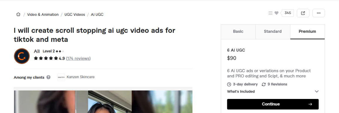 AI UGC Video Freelancing Proof.PNG