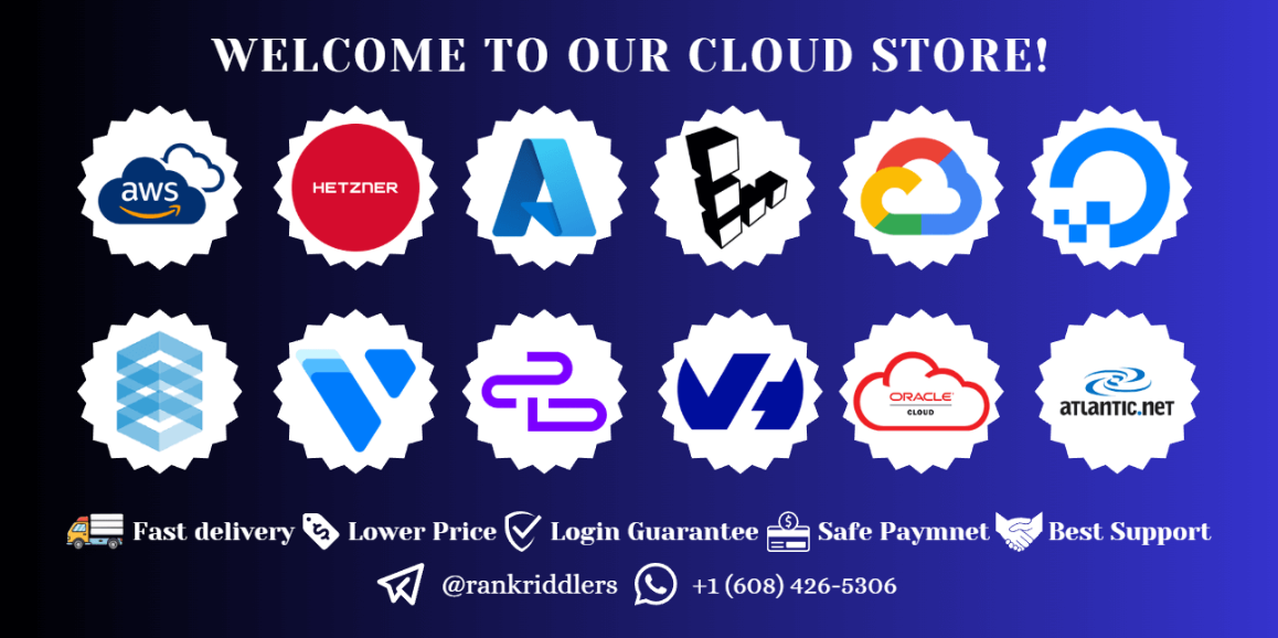 AWS cloud account, Premium cloud account.