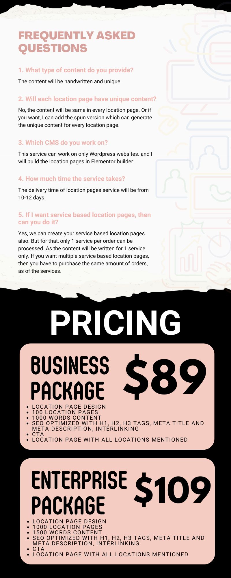 Bulk Location Pages