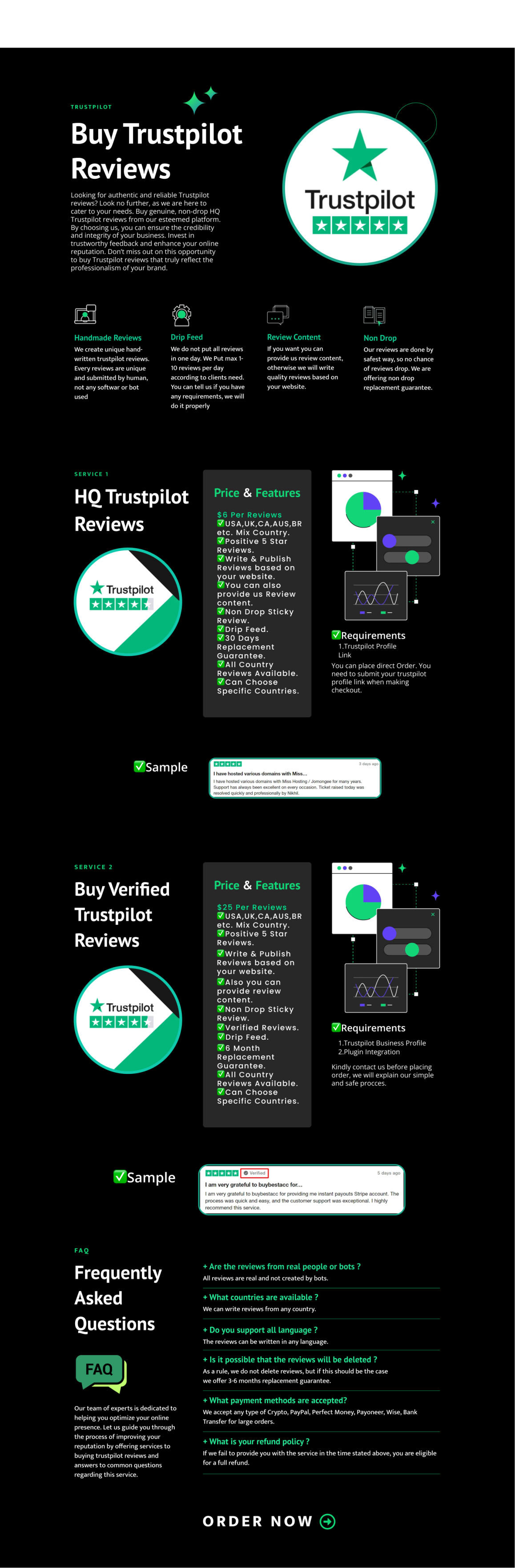 Buy Trustpilot reviews