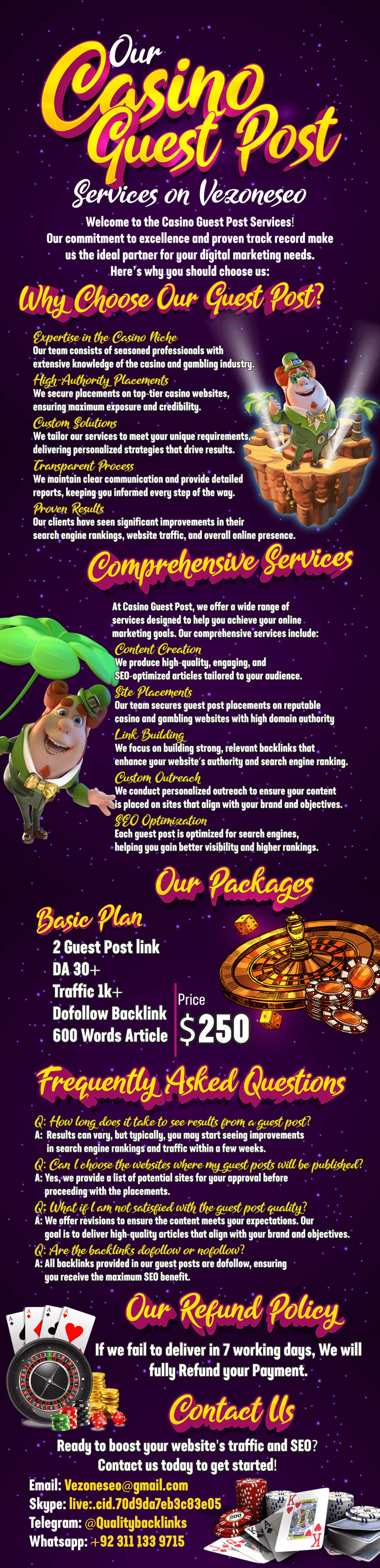 Casino Guest Post VezoneSEO