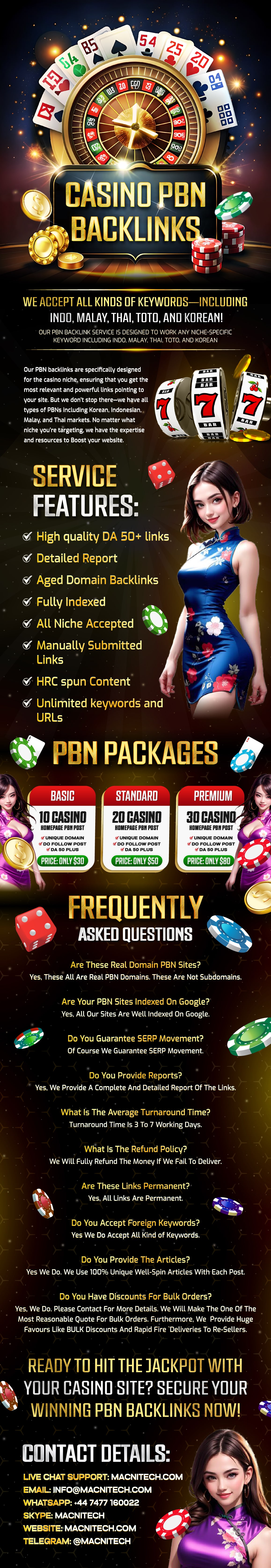 Casino PBN Backlinks