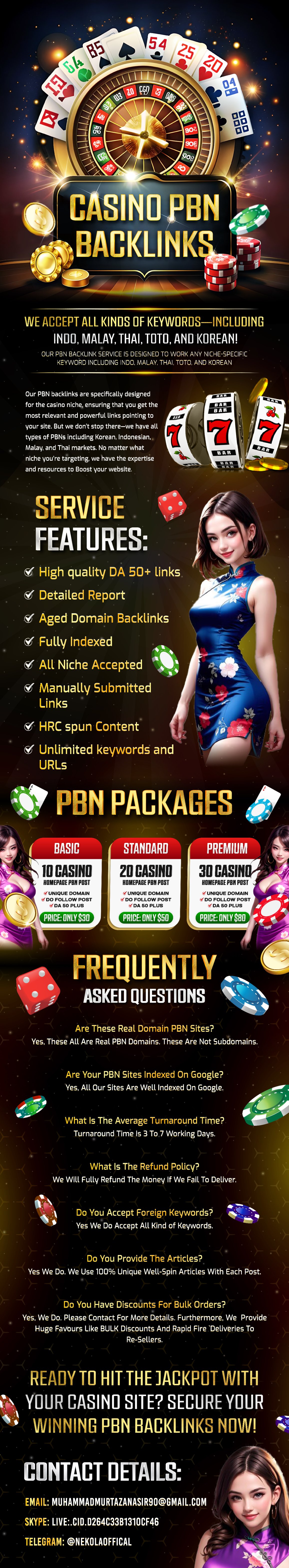 Casino PBN Backlinks