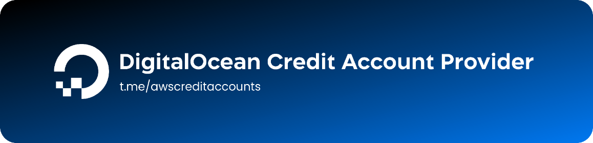 digitalocean credit account