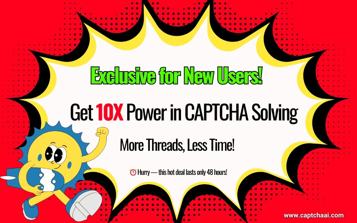 Double Your Power — 10X CAPTCHA Threads for 48 Hours!