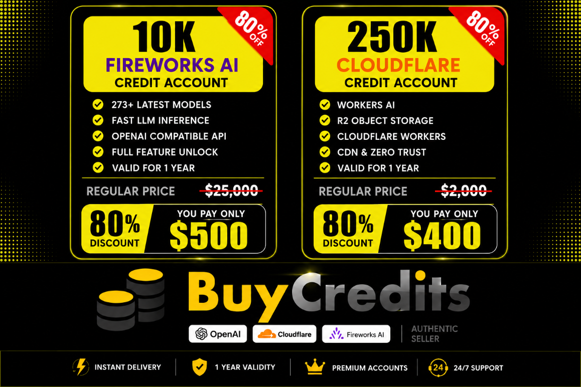 FireWorks and Cloudfare Credit Price